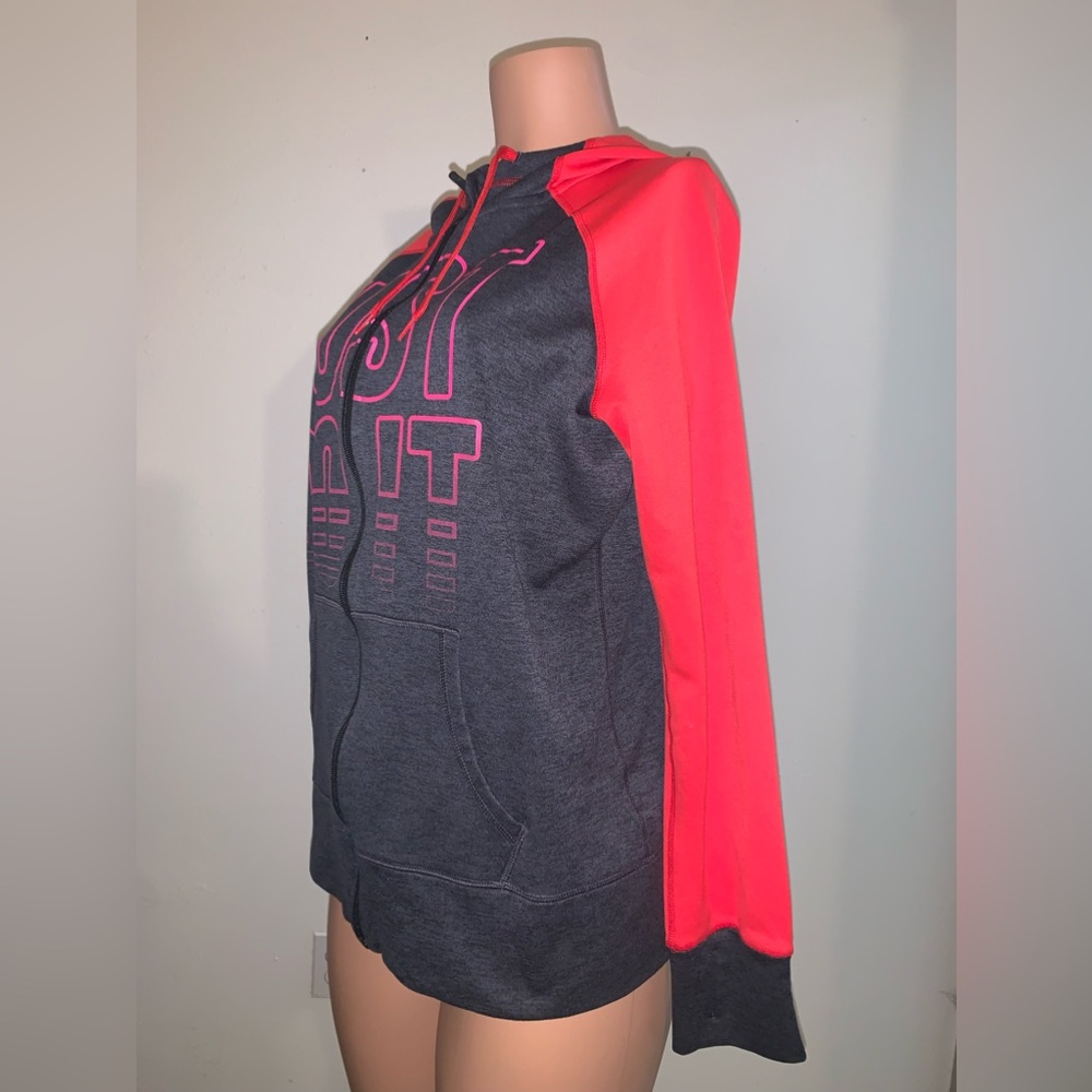 Nike Therma-FIT Women's Running Sweatshirt and Hoodie Light “Just Do It” EUC L - Picture 4 of 16